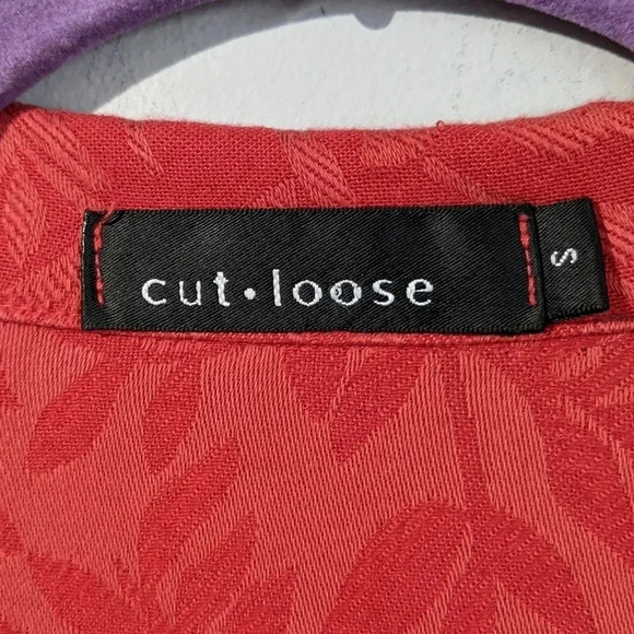 Cut.loose Olive Leaf Wrap Dress - Picture 5 of 8